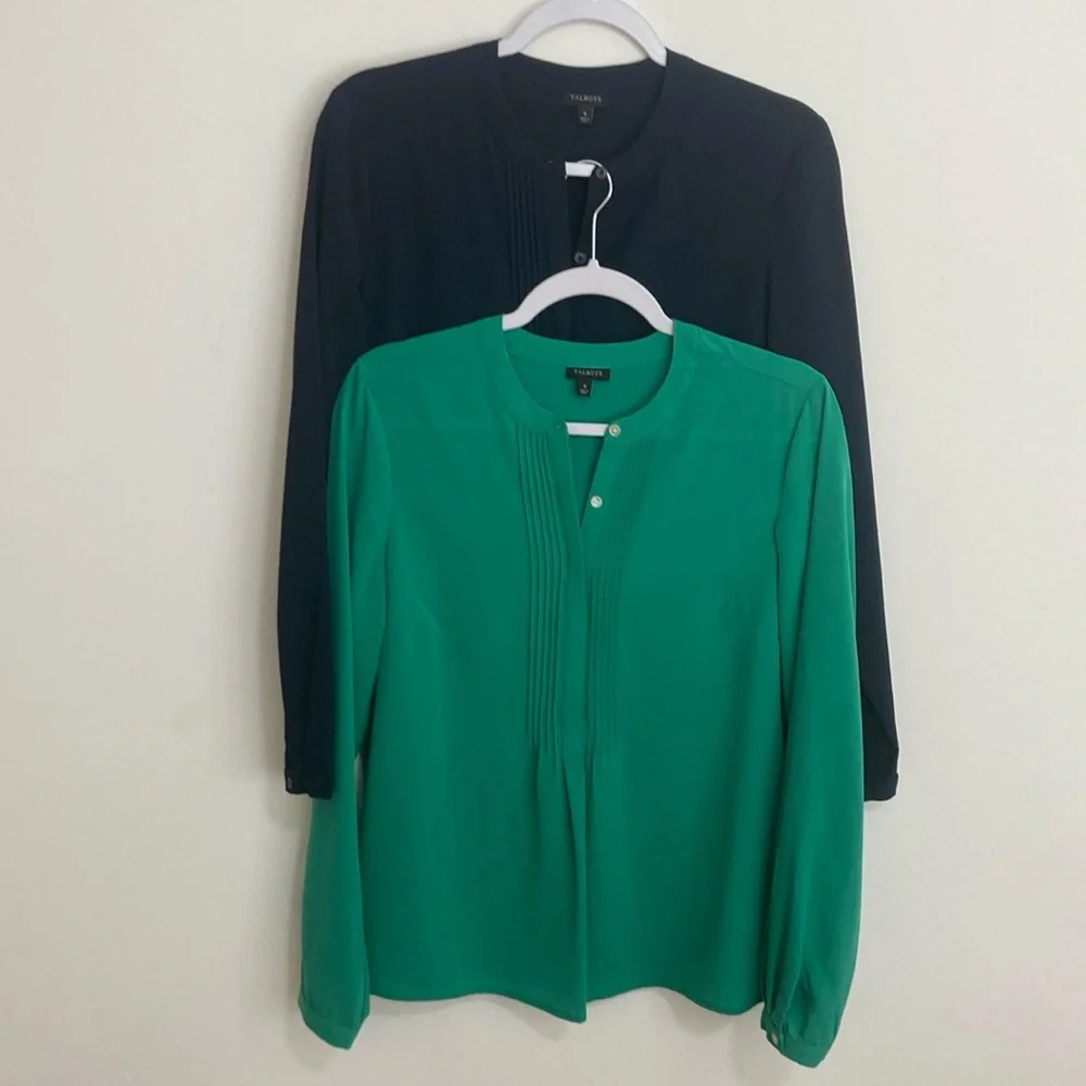 Set of two Talbots Blouses - Picture 1 of 14